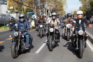 Motociclistas solidarios